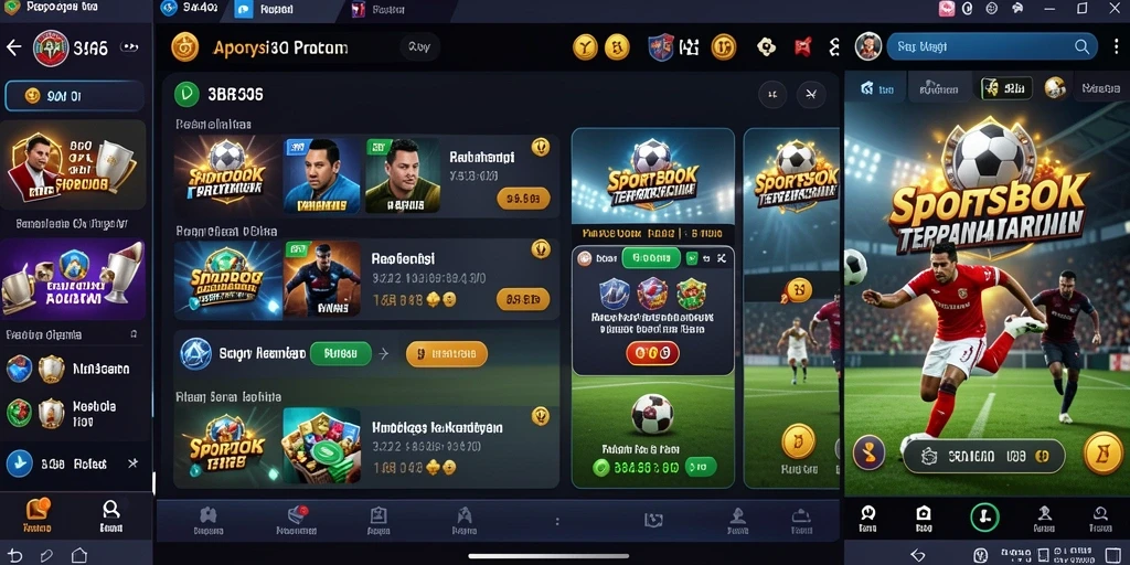 Screenshot gameplay utama 3446 yang menampilkan antarmuka taruhan.