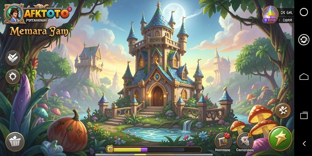 Tampilan permainan AFKTOTO dengan aksi Tower Defense yang mendebarkan.