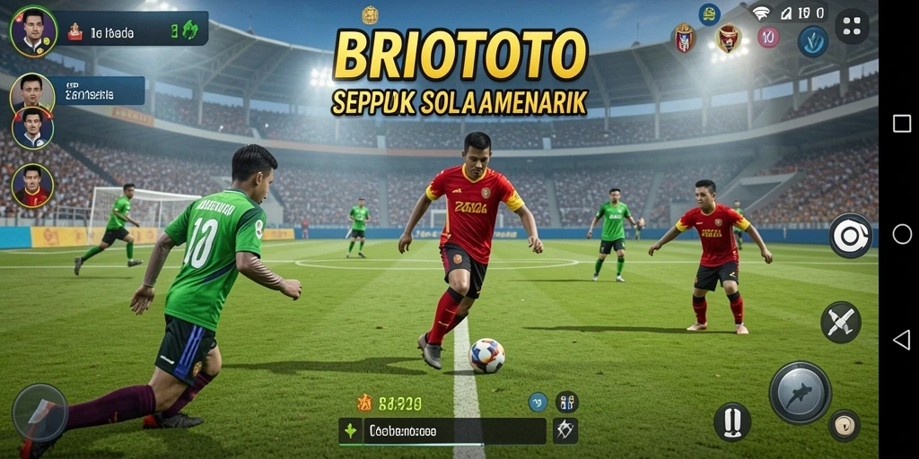 Tampilan menarik dari gameplay BRIOTOTO yang seru dan mendebarkan.