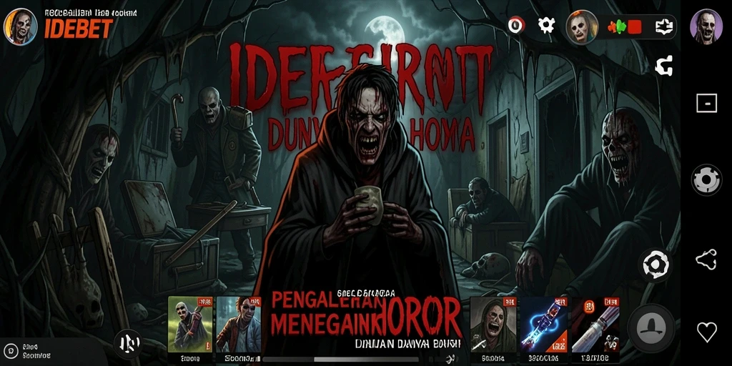 Tampilan gameplay menegangkan dengan suasana mencekam.