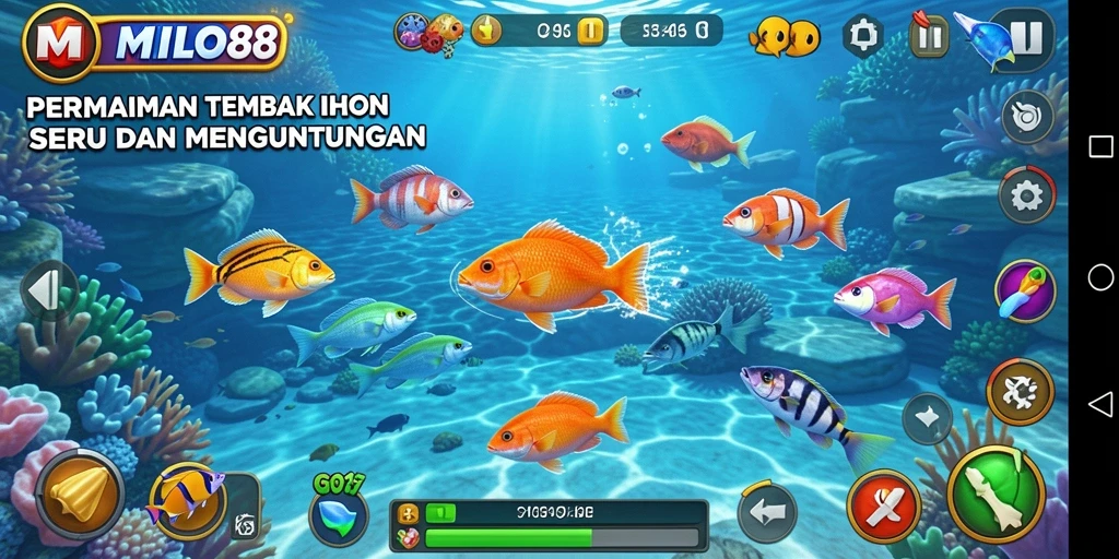 Screenshot gameplay Tembak Ikan yang menarik di MILO88.