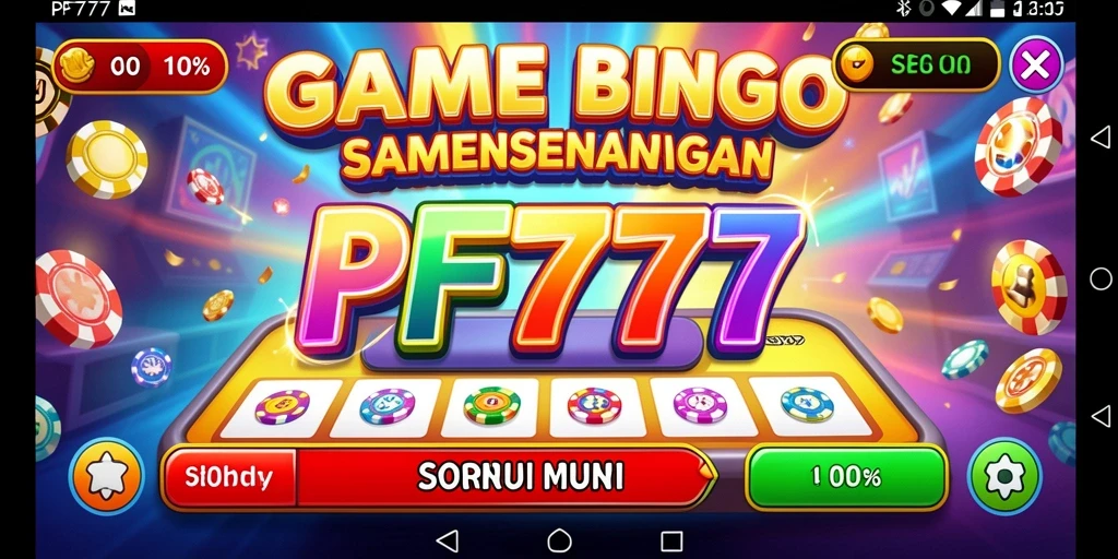 Tampilan gameplay PF777 yang seru dan interaktif dalam permainan Bingo.