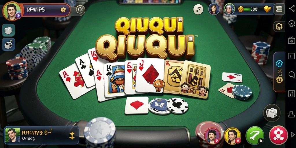 Screenshot RPVIP5 menampilkan aksi bermain QiuQiu yang mendebarkan.