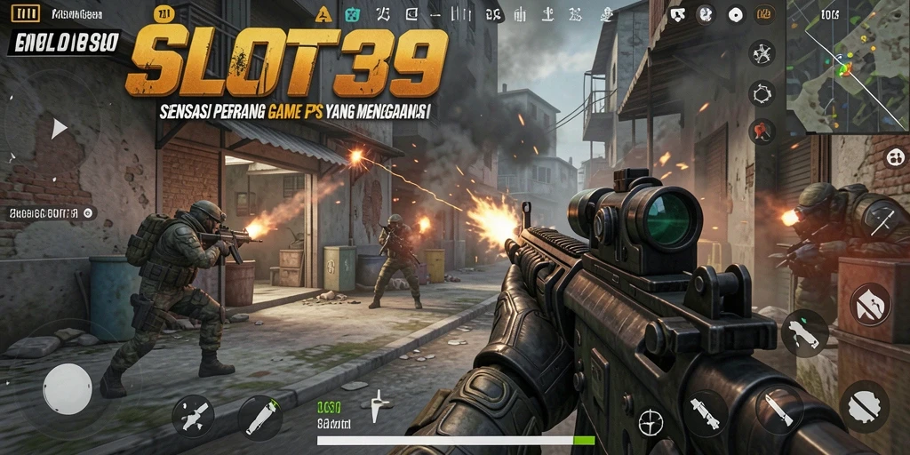 Tampilan menarik dari gameplay FPS SLOT39 yang mendebarkan.